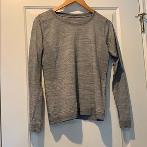 Grey long sleeve Lululemon